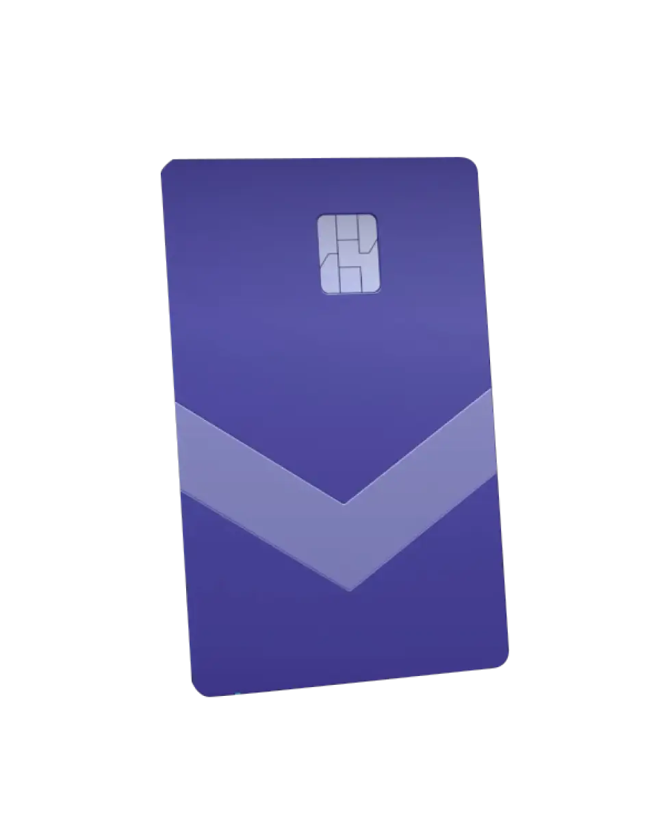 Purple Credit Card