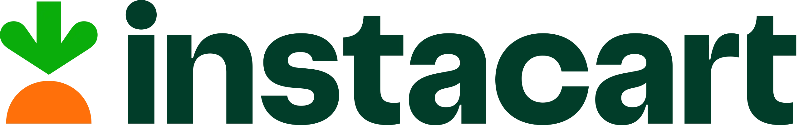 Instacart logo and wordmark
