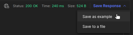 Save response Marqeta