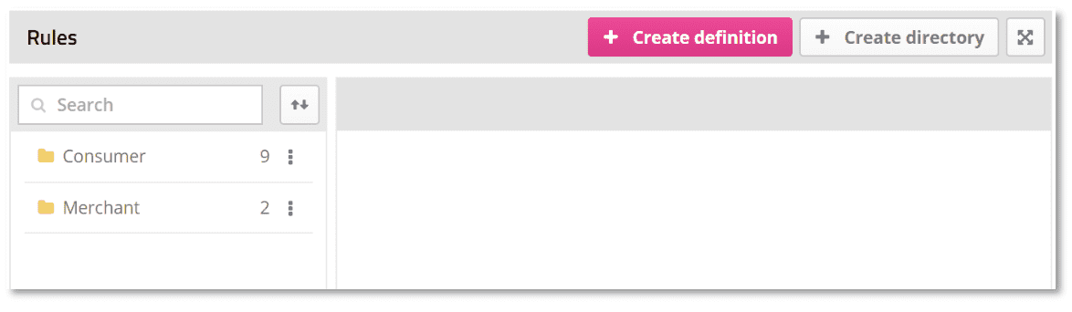 Rules Editor