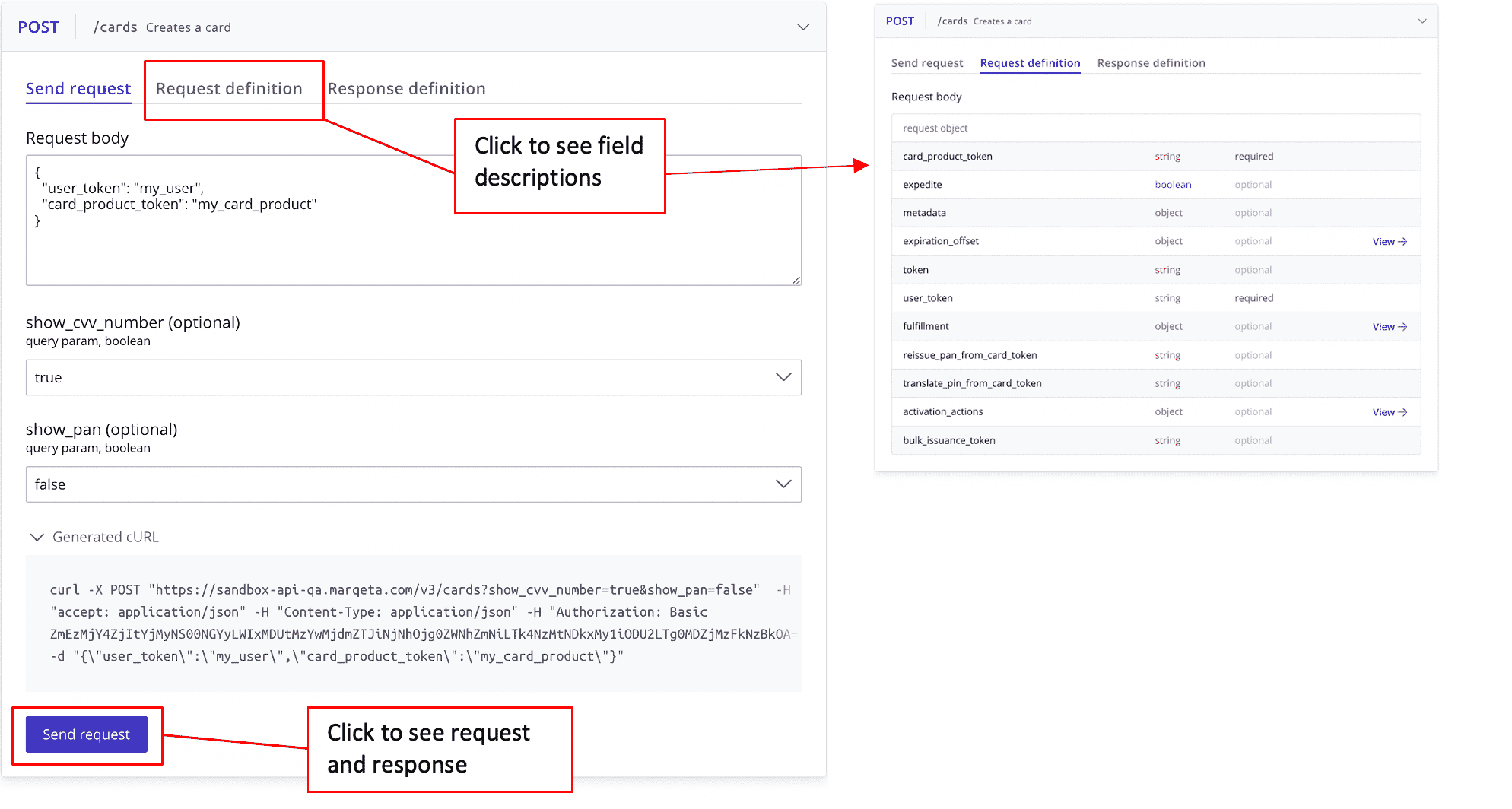OpenAPI UI widgets