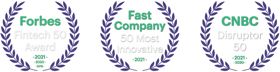Awards received: Forbes, Fast Company, CNBC